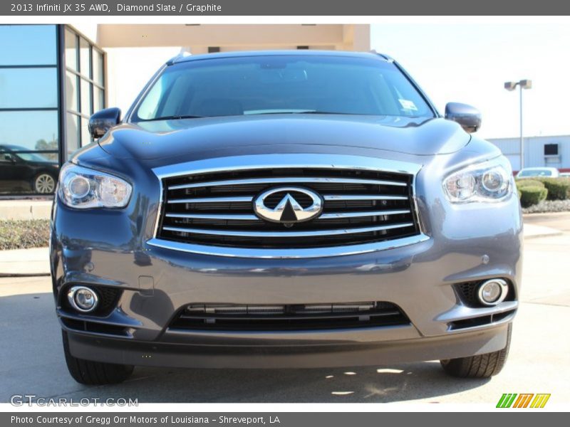 Diamond Slate / Graphite 2013 Infiniti JX 35 AWD