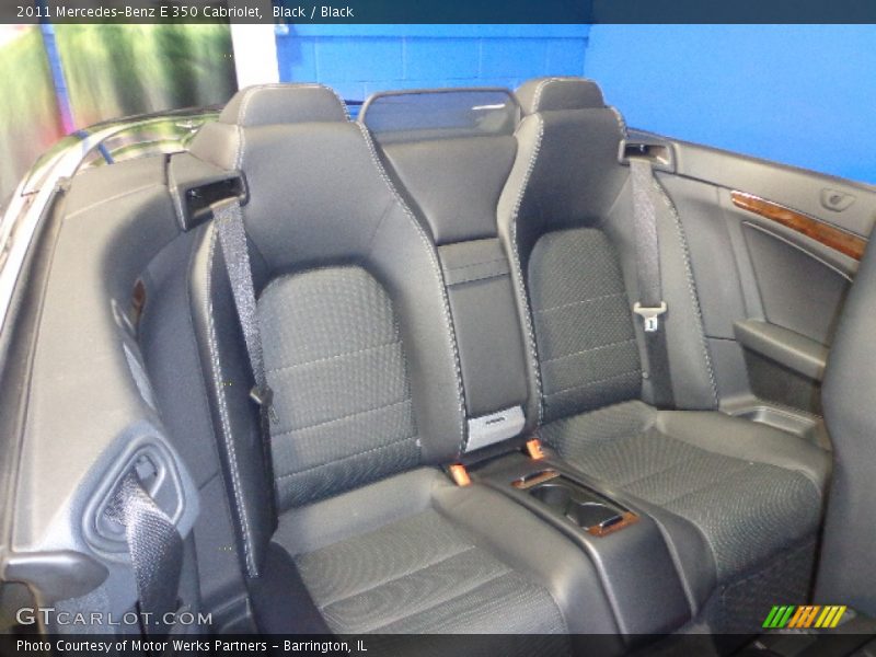 Black / Black 2011 Mercedes-Benz E 350 Cabriolet