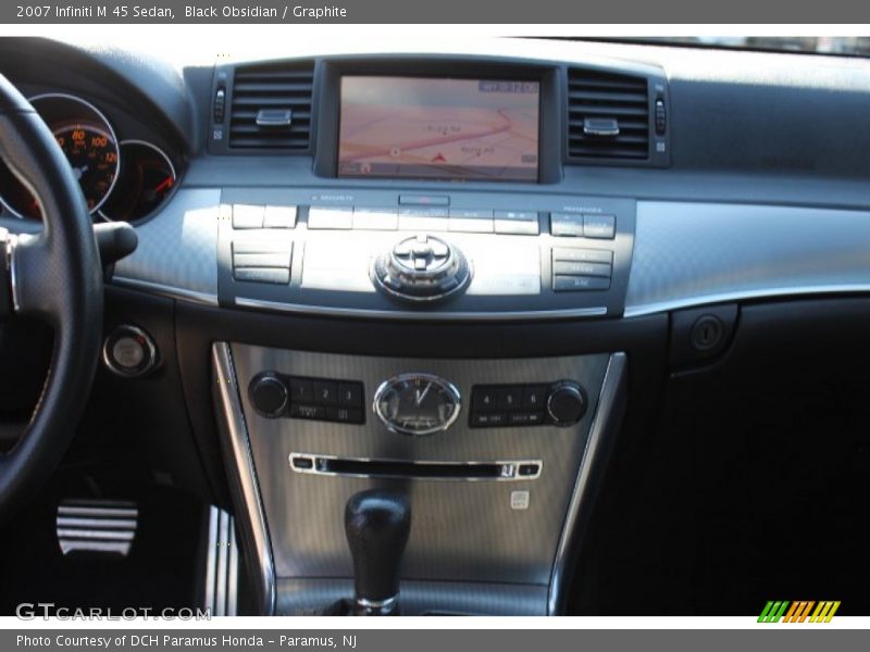 Black Obsidian / Graphite 2007 Infiniti M 45 Sedan