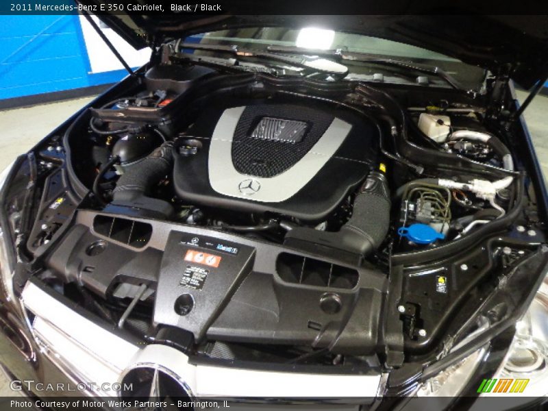 Black / Black 2011 Mercedes-Benz E 350 Cabriolet