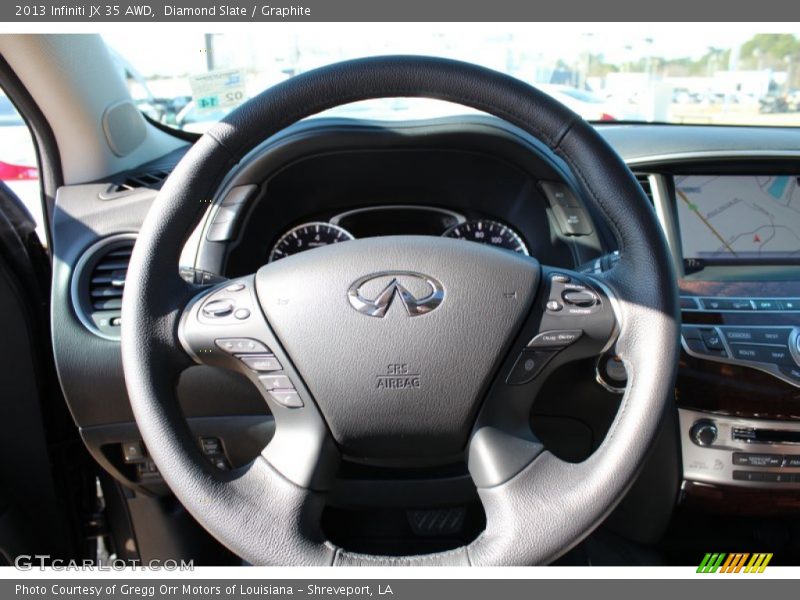 Diamond Slate / Graphite 2013 Infiniti JX 35 AWD