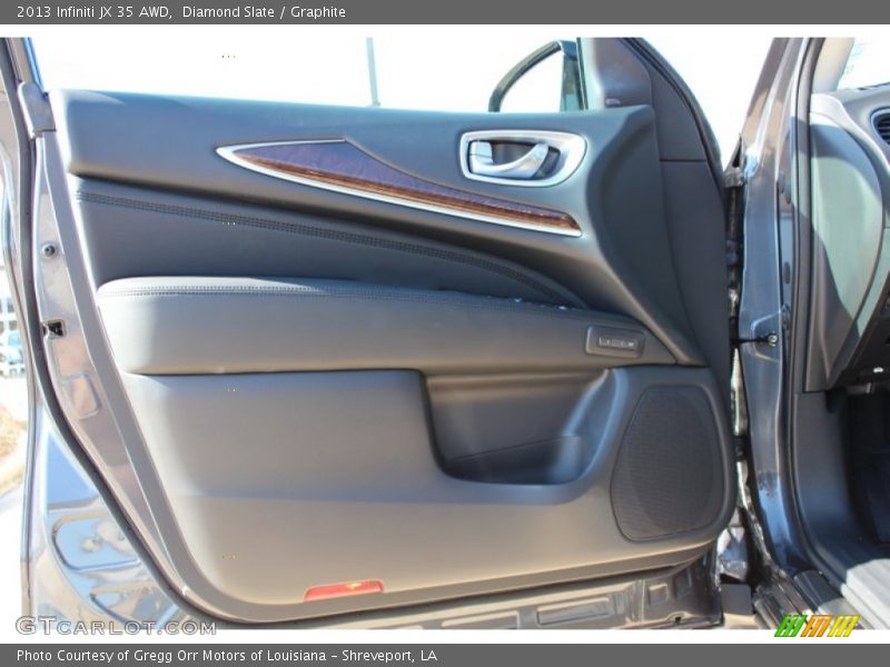 Diamond Slate / Graphite 2013 Infiniti JX 35 AWD