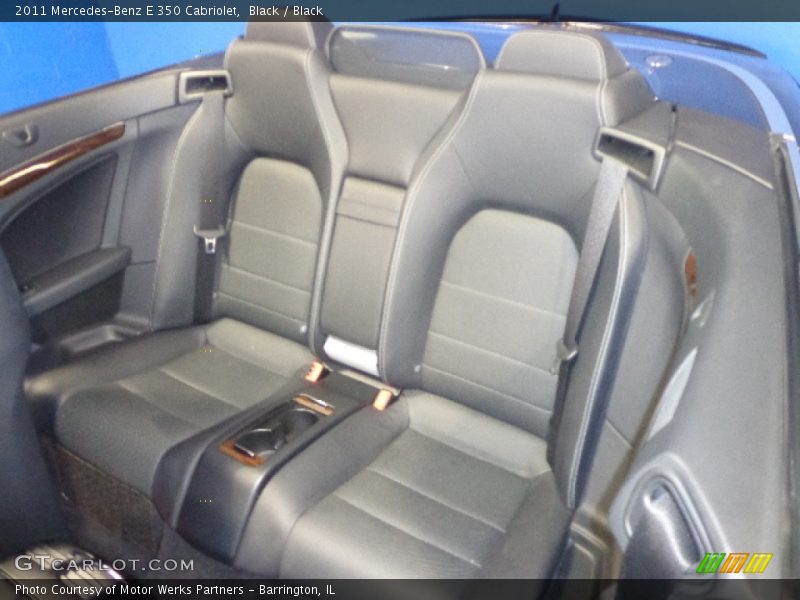 Black / Black 2011 Mercedes-Benz E 350 Cabriolet