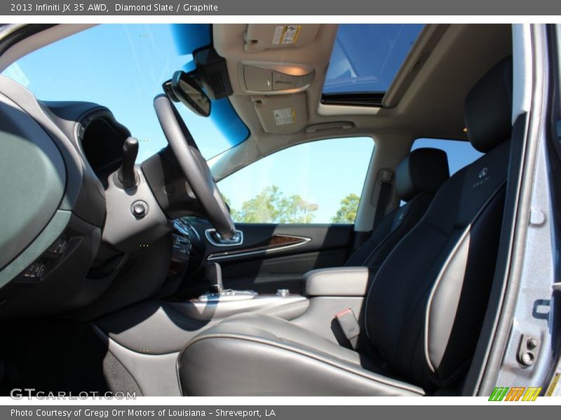 Diamond Slate / Graphite 2013 Infiniti JX 35 AWD