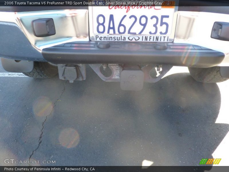 Silver Streak Mica / Graphite Gray 2006 Toyota Tacoma V6 PreRunner TRD Sport Double Cab