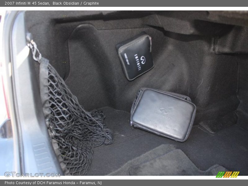Black Obsidian / Graphite 2007 Infiniti M 45 Sedan