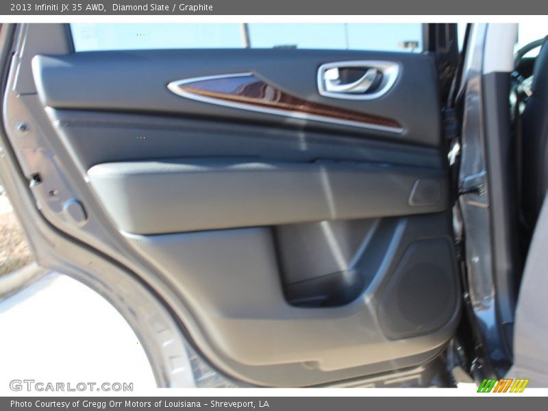 Diamond Slate / Graphite 2013 Infiniti JX 35 AWD