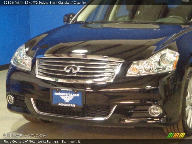 Black Obsidian / Graphite 2010 Infiniti M 35x AWD Sedan