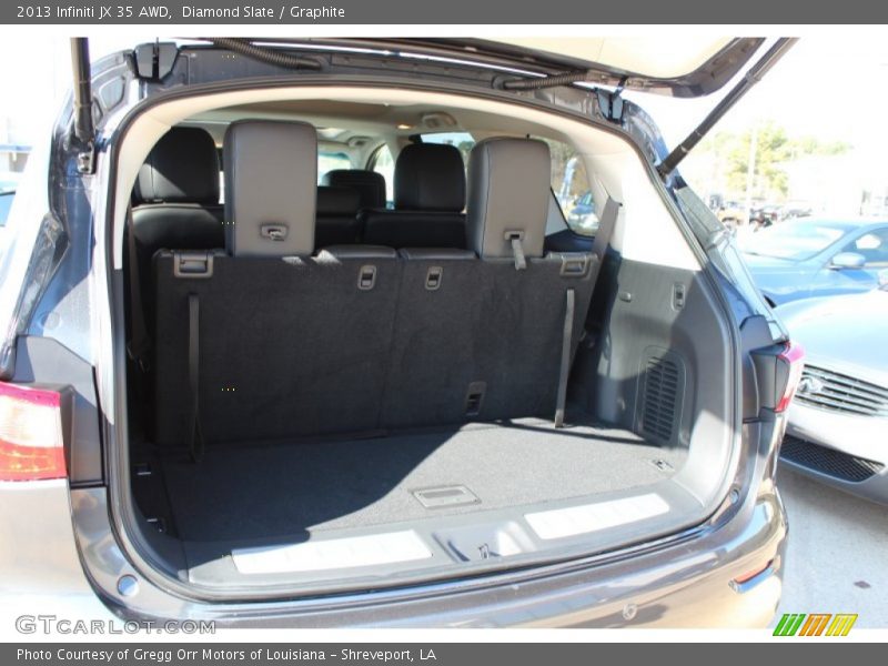 Diamond Slate / Graphite 2013 Infiniti JX 35 AWD