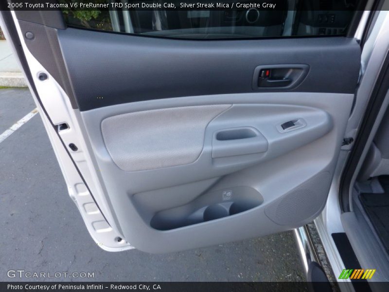 Silver Streak Mica / Graphite Gray 2006 Toyota Tacoma V6 PreRunner TRD Sport Double Cab