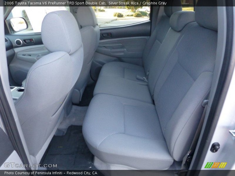 Silver Streak Mica / Graphite Gray 2006 Toyota Tacoma V6 PreRunner TRD Sport Double Cab