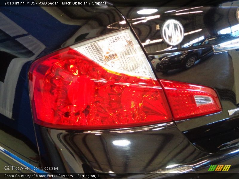 Black Obsidian / Graphite 2010 Infiniti M 35x AWD Sedan