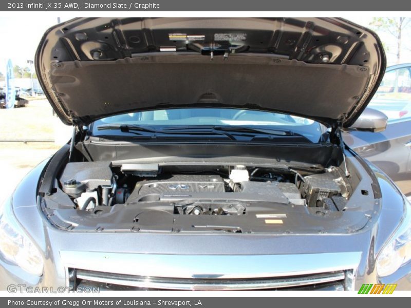 Diamond Slate / Graphite 2013 Infiniti JX 35 AWD
