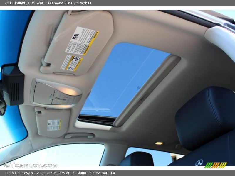 Diamond Slate / Graphite 2013 Infiniti JX 35 AWD