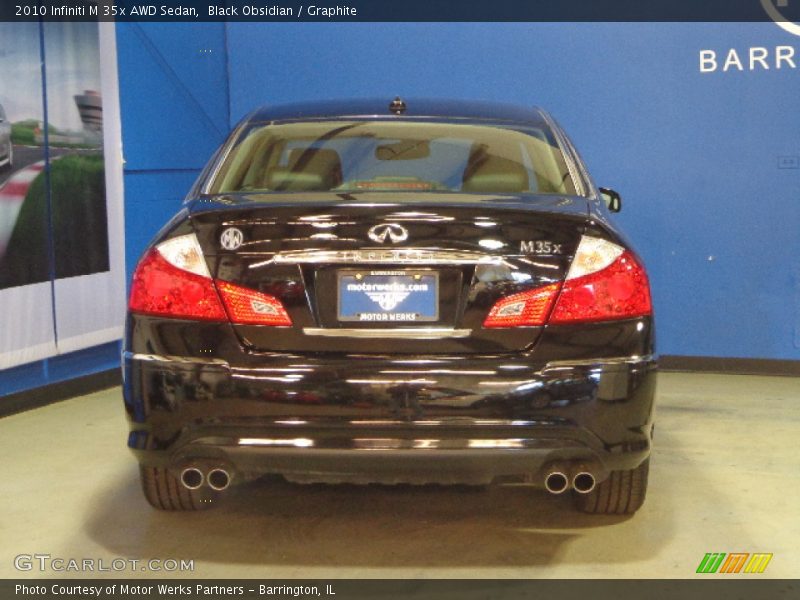 Black Obsidian / Graphite 2010 Infiniti M 35x AWD Sedan
