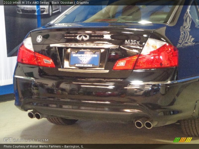Black Obsidian / Graphite 2010 Infiniti M 35x AWD Sedan