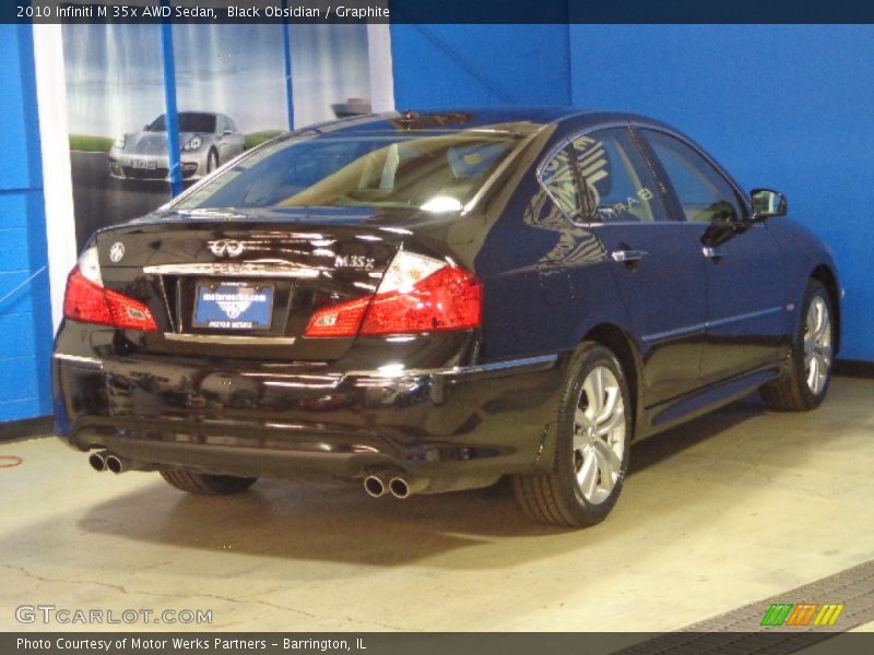 Black Obsidian / Graphite 2010 Infiniti M 35x AWD Sedan