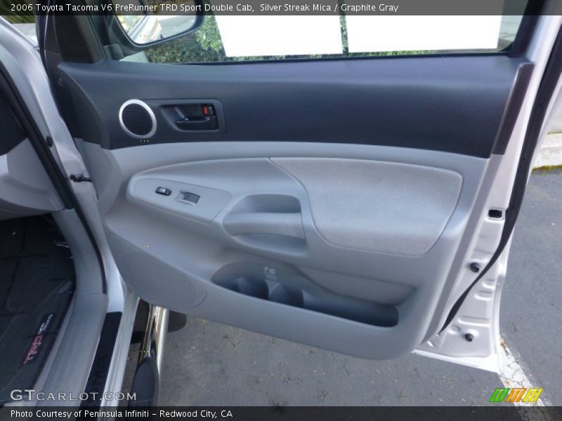 Silver Streak Mica / Graphite Gray 2006 Toyota Tacoma V6 PreRunner TRD Sport Double Cab