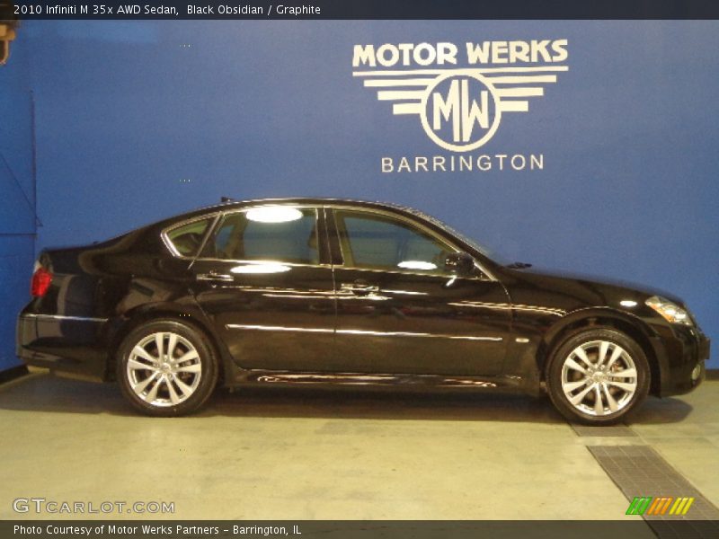 Black Obsidian / Graphite 2010 Infiniti M 35x AWD Sedan