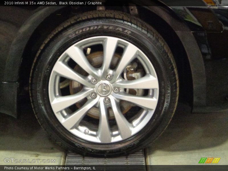 Black Obsidian / Graphite 2010 Infiniti M 35x AWD Sedan