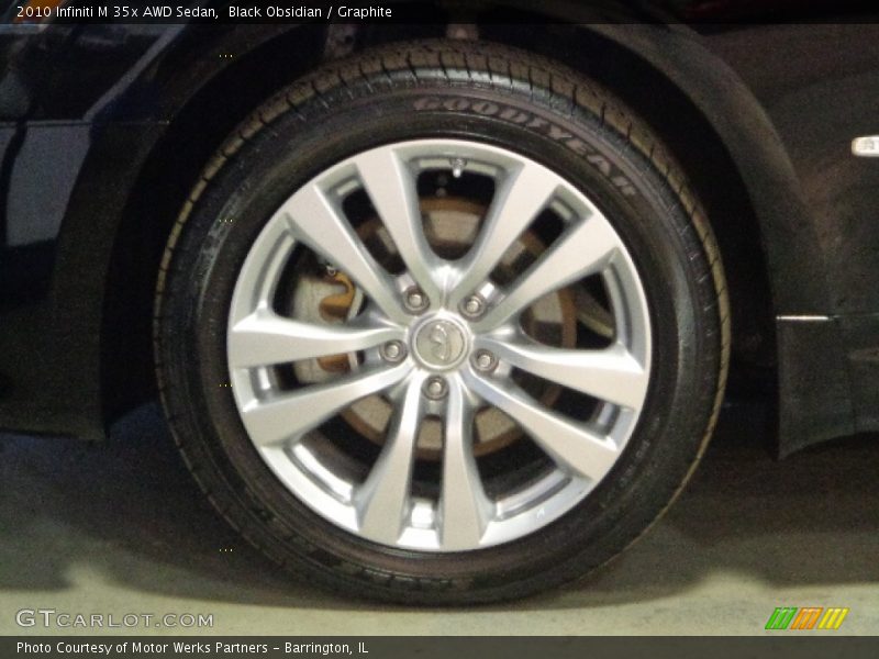 Black Obsidian / Graphite 2010 Infiniti M 35x AWD Sedan