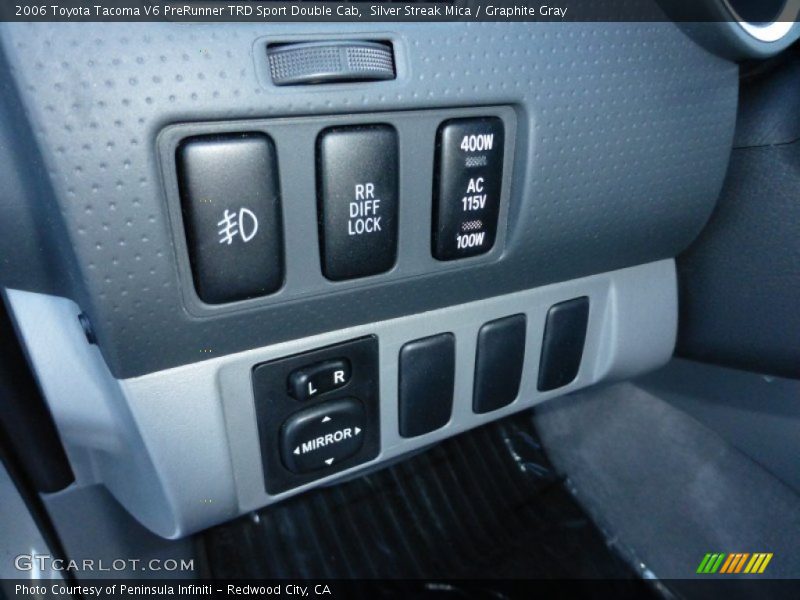 Silver Streak Mica / Graphite Gray 2006 Toyota Tacoma V6 PreRunner TRD Sport Double Cab