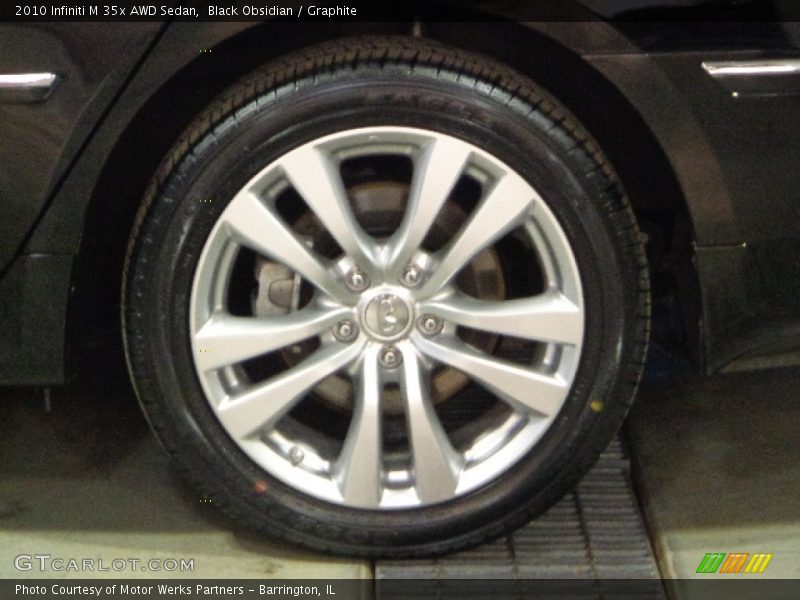 Black Obsidian / Graphite 2010 Infiniti M 35x AWD Sedan