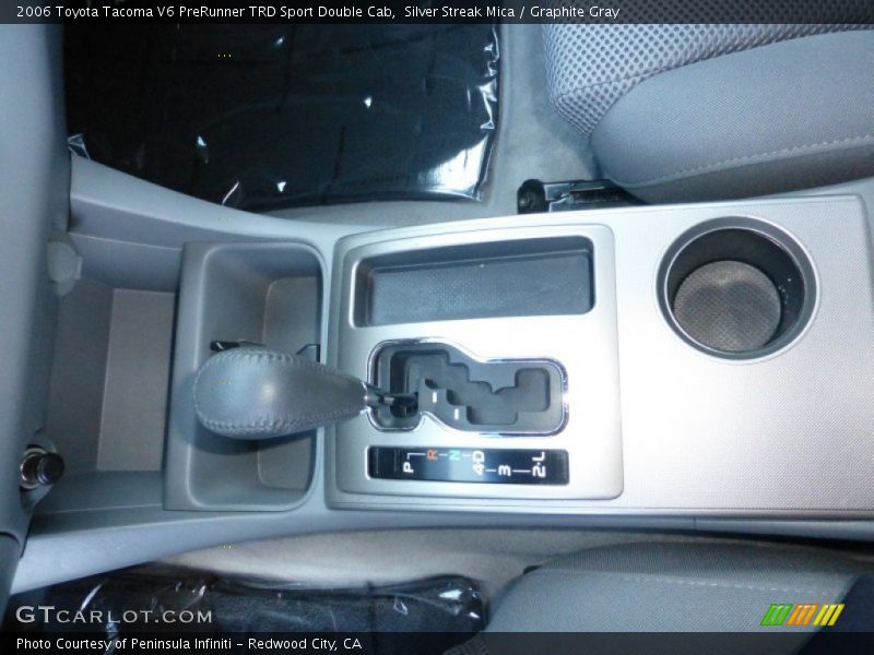 Silver Streak Mica / Graphite Gray 2006 Toyota Tacoma V6 PreRunner TRD Sport Double Cab