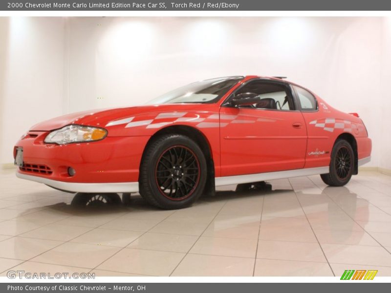 Torch Red / Red/Ebony 2000 Chevrolet Monte Carlo Limited Edition Pace Car SS