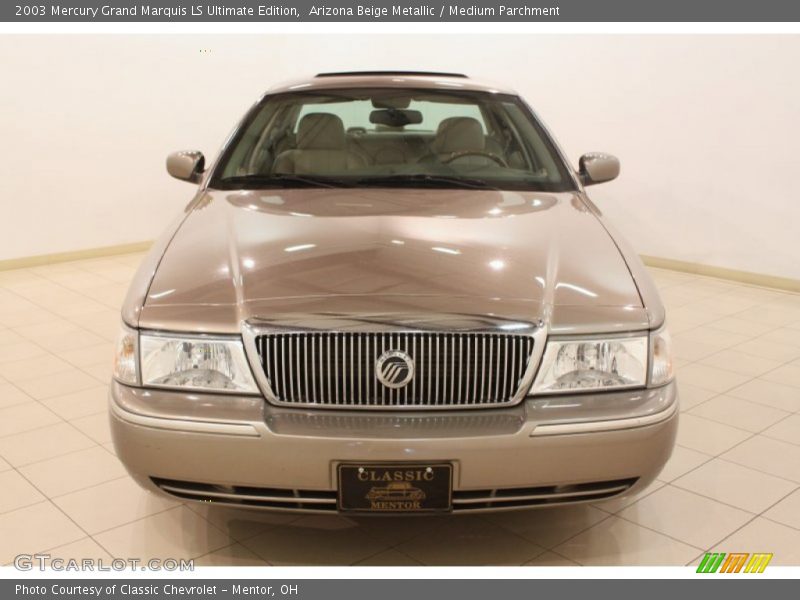 Arizona Beige Metallic / Medium Parchment 2003 Mercury Grand Marquis LS Ultimate Edition