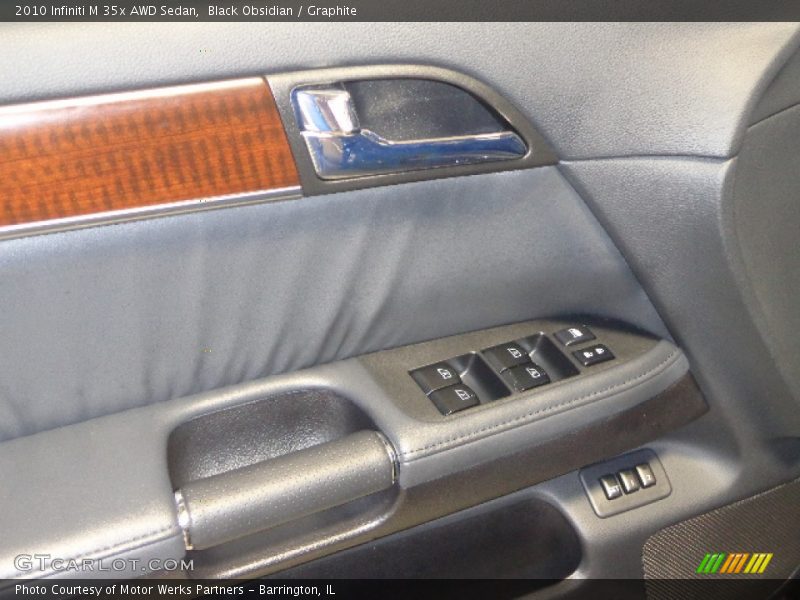 Black Obsidian / Graphite 2010 Infiniti M 35x AWD Sedan
