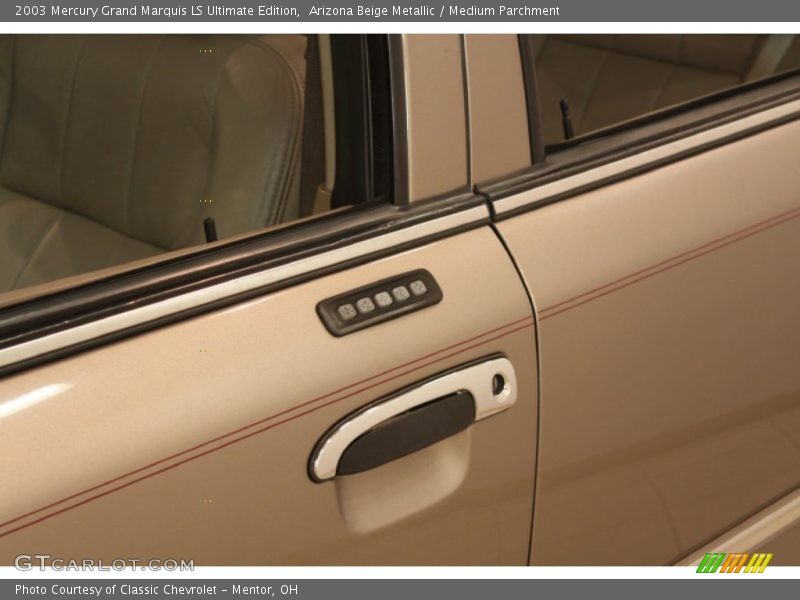 Arizona Beige Metallic / Medium Parchment 2003 Mercury Grand Marquis LS Ultimate Edition