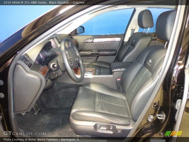 Black Obsidian / Graphite 2010 Infiniti M 35x AWD Sedan