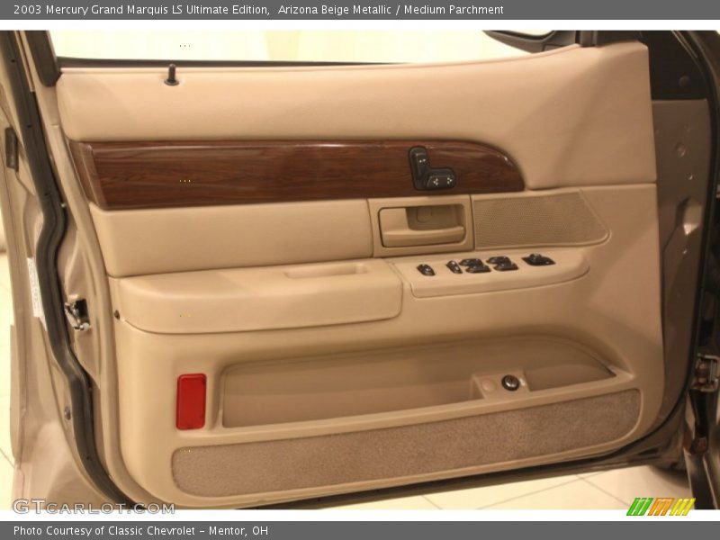 Arizona Beige Metallic / Medium Parchment 2003 Mercury Grand Marquis LS Ultimate Edition