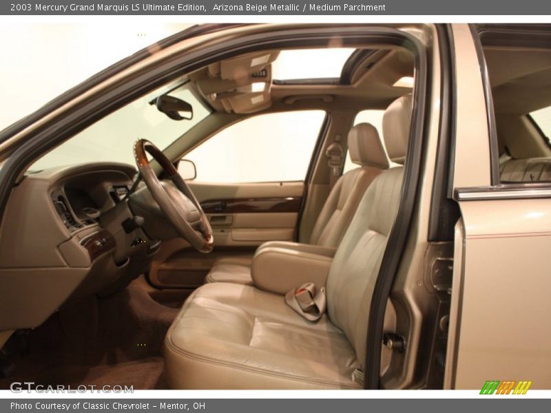 Arizona Beige Metallic / Medium Parchment 2003 Mercury Grand Marquis LS Ultimate Edition