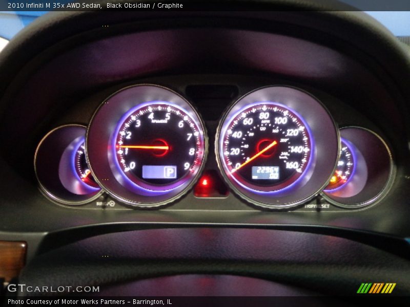 Black Obsidian / Graphite 2010 Infiniti M 35x AWD Sedan