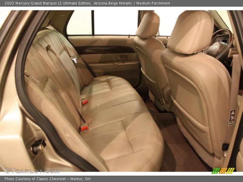 Arizona Beige Metallic / Medium Parchment 2003 Mercury Grand Marquis LS Ultimate Edition