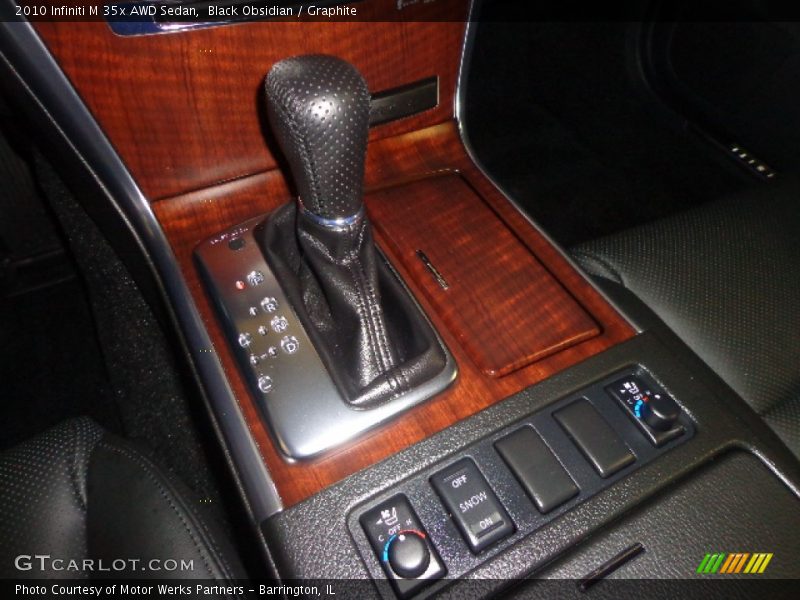Black Obsidian / Graphite 2010 Infiniti M 35x AWD Sedan