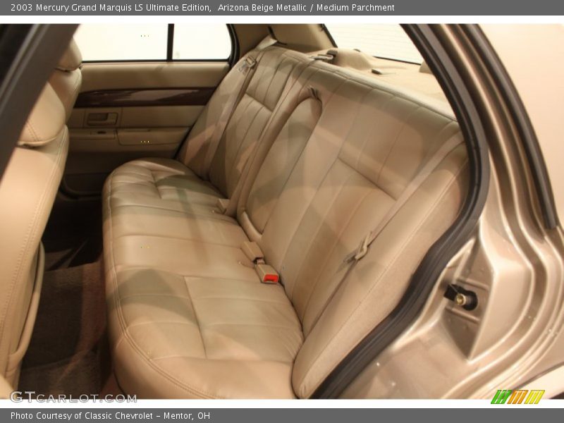 Arizona Beige Metallic / Medium Parchment 2003 Mercury Grand Marquis LS Ultimate Edition