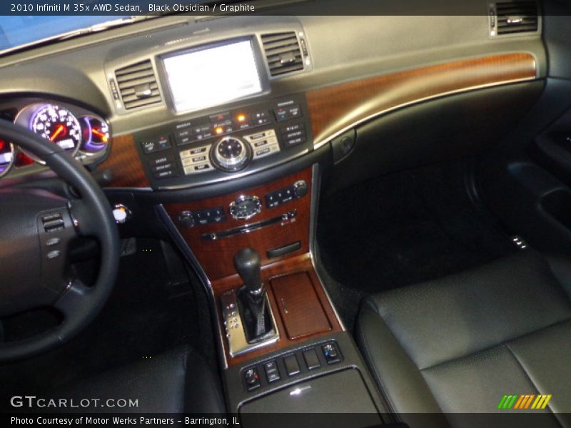 Black Obsidian / Graphite 2010 Infiniti M 35x AWD Sedan