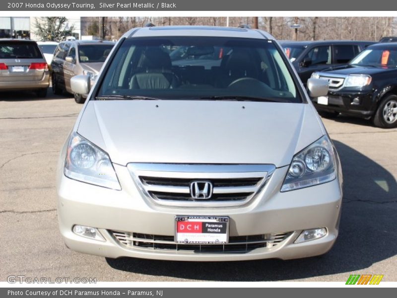 Silver Pearl Metallic / Black 2007 Honda Odyssey Touring
