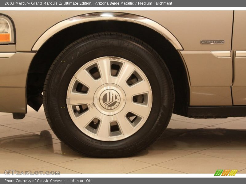 Arizona Beige Metallic / Medium Parchment 2003 Mercury Grand Marquis LS Ultimate Edition