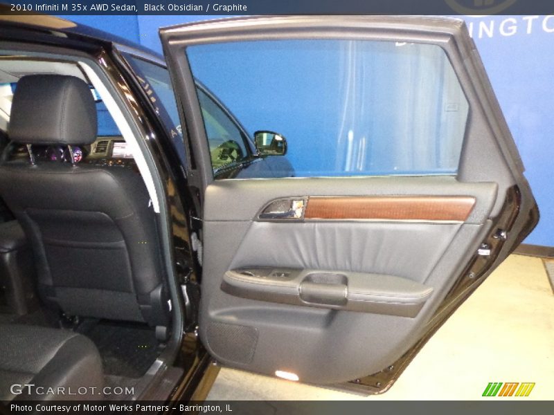 Black Obsidian / Graphite 2010 Infiniti M 35x AWD Sedan