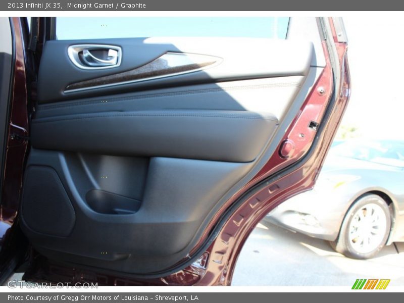 Midnight Garnet / Graphite 2013 Infiniti JX 35