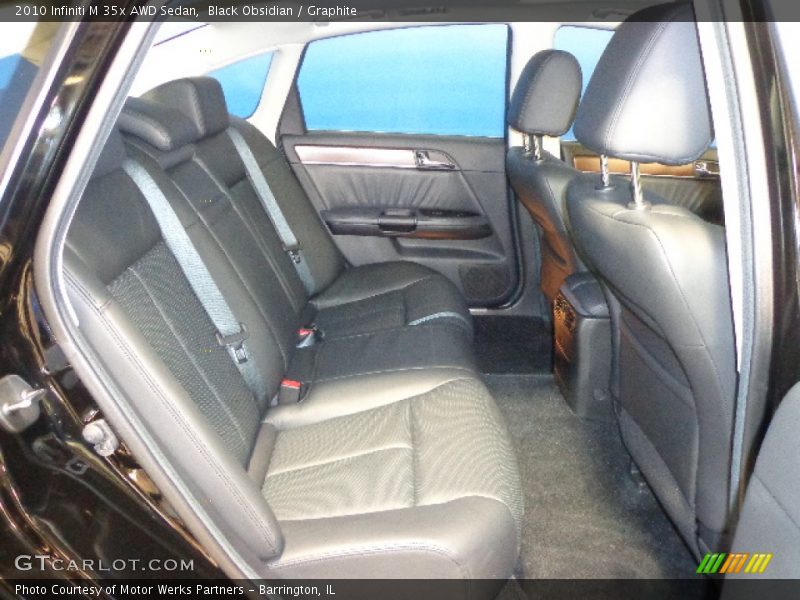 Black Obsidian / Graphite 2010 Infiniti M 35x AWD Sedan