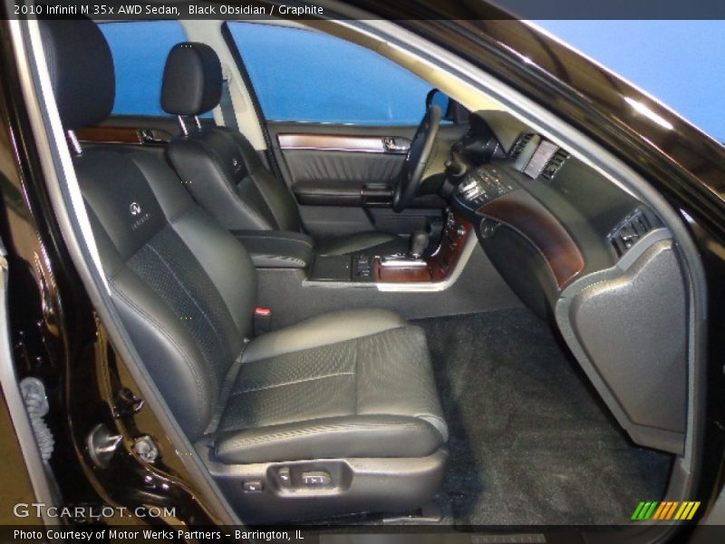 Black Obsidian / Graphite 2010 Infiniti M 35x AWD Sedan