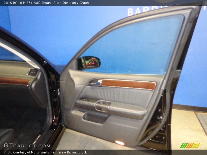 Black Obsidian / Graphite 2010 Infiniti M 35x AWD Sedan