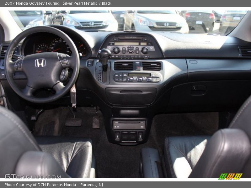 Silver Pearl Metallic / Black 2007 Honda Odyssey Touring