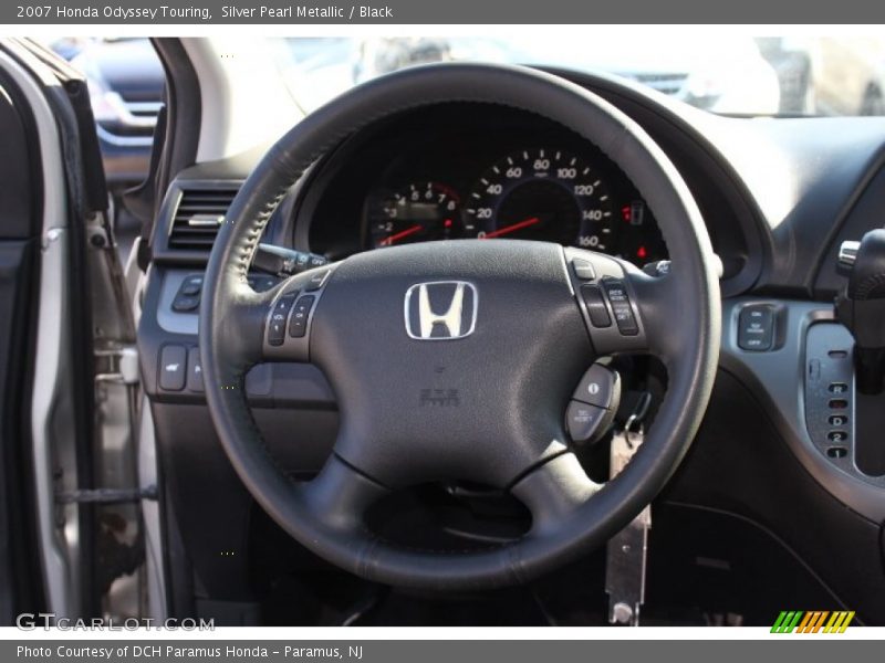 Silver Pearl Metallic / Black 2007 Honda Odyssey Touring