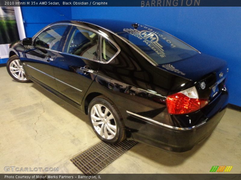 Black Obsidian / Graphite 2010 Infiniti M 35x AWD Sedan